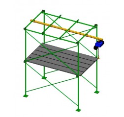 Scaffold Crane System