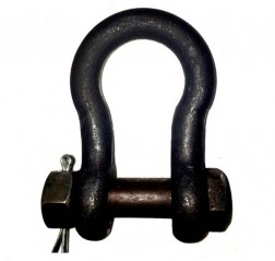 BS Large Bow Shackle with Safety Bolt (type 'E')