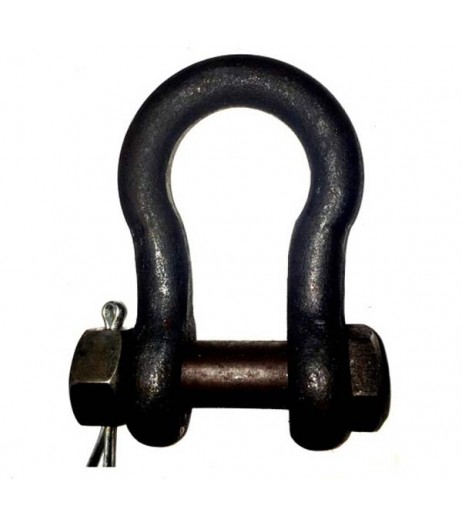 BS Large Bow Shackle with Safety Bolt (type 'E')