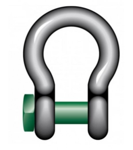 Green Pin Trawling Bow Shackles