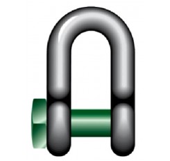 Green Pin Trawling D Shackle