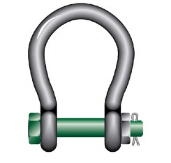 Green Pin Wide Mouth Shackles