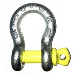 Yellow Pin Alloy Bow Shackles