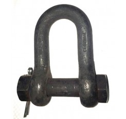 BS Large D Shackle with Safety Bolt