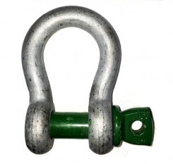 Green Pin Bow Shackle