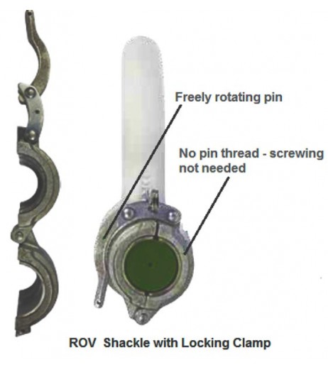 ROV Release Shackles