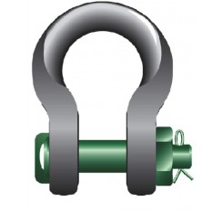 Green Pin Sling Shackles - Bow Type