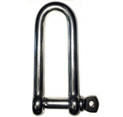 Stainless Steel Long D Shackle