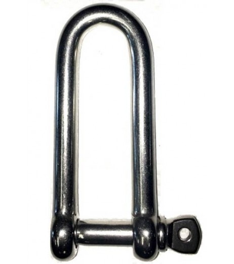 Stainless Steel Long D Shackle