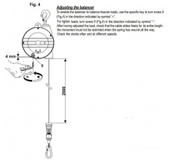 Zero Gravity Tool Balancer 4–25kg 9354-59