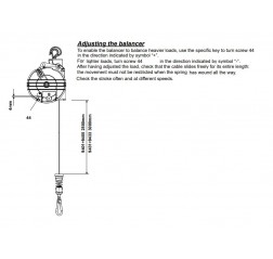 Zero Gravity Tool Balancer 15-60kg 9401-9436