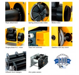 Yale RPE Electric Wire Rope Winch