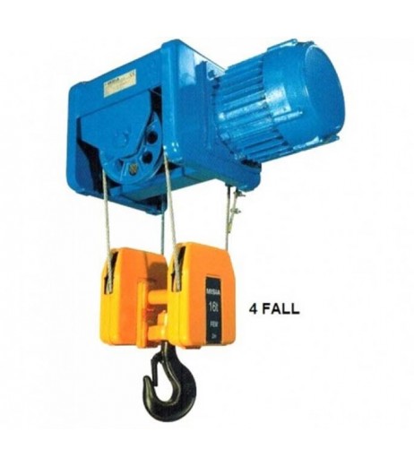 Foot Mounted Wire Rope Hoist - Misia XM 