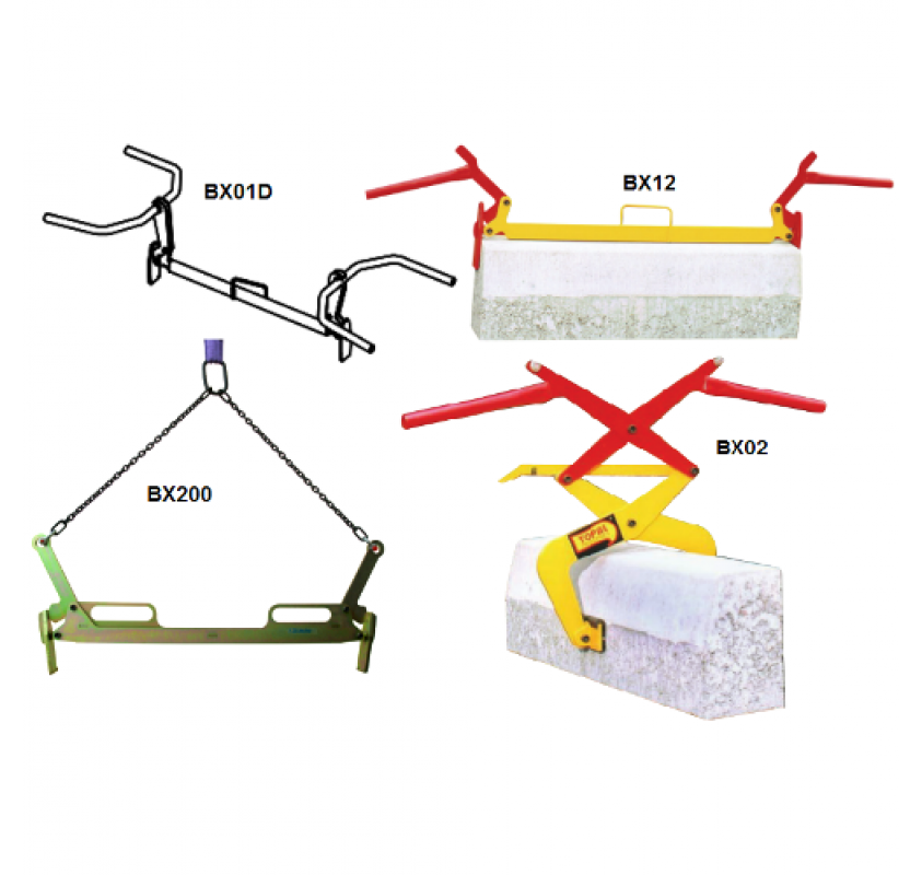 Topal BX Kerbstone Clamps Buy Lifting Clamps LGD UK
