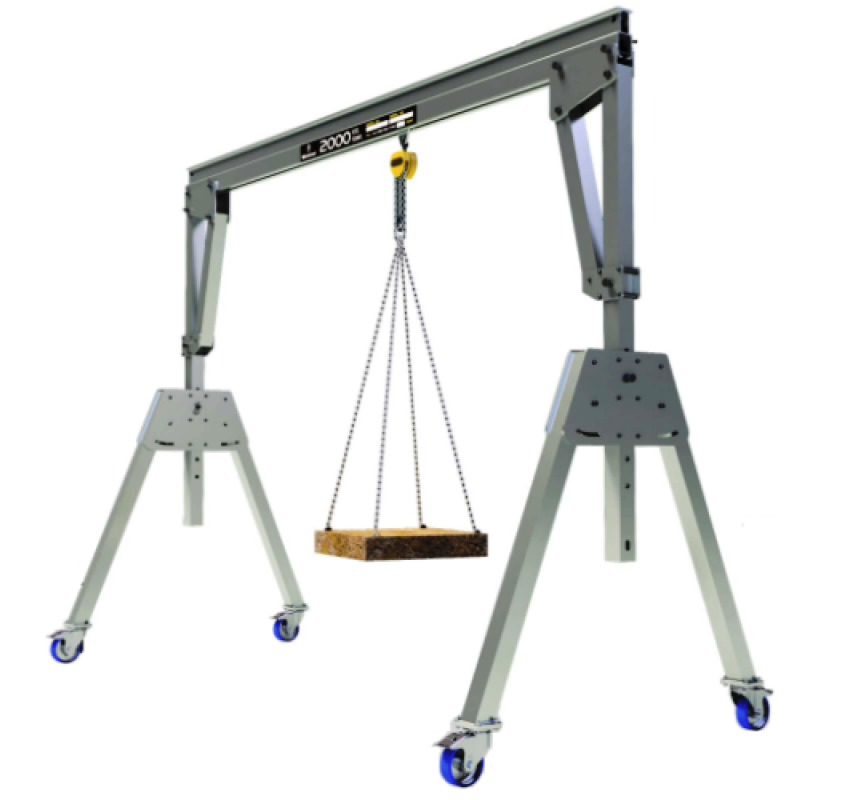 2000KG Aluminium Lifting Gantry Mobile Gantry LGD UK