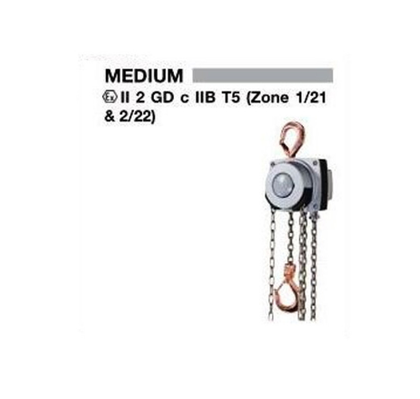 ATEX Yalelift 360 Chain Block ATEX Rated Hoists Lifting Gear Direct