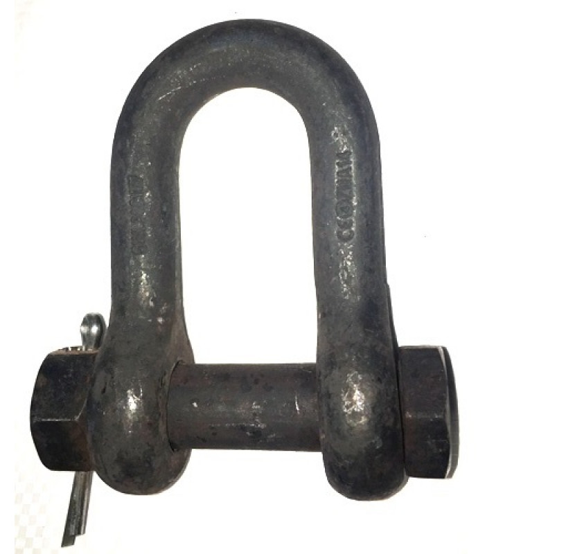 BS Small D Shackle with Safety Bolt Dee Shackles Lifting Gear Direct