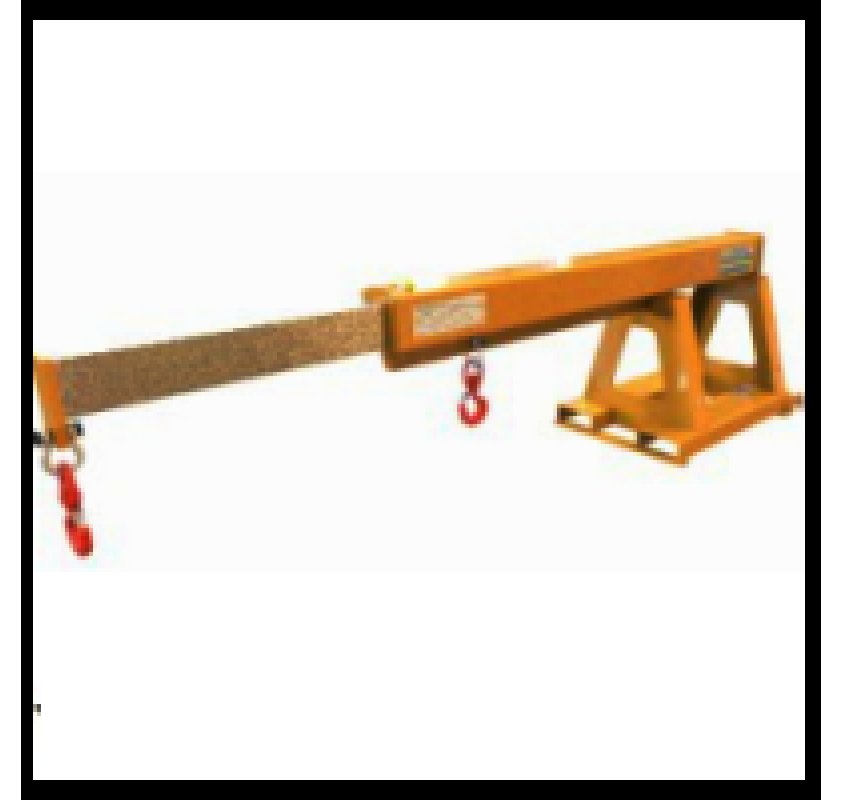Extending Raised Forklift Jib Arm Contact FMX Buy Forklift Accessories