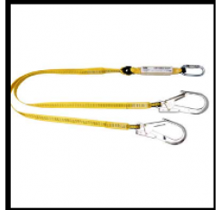 Yale CMHABM2Tscaff  twin tail fall arrest webbing lanyard