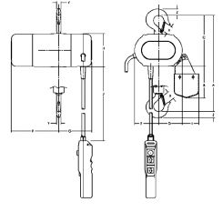 CPS 110/1-4 Electric Hoist