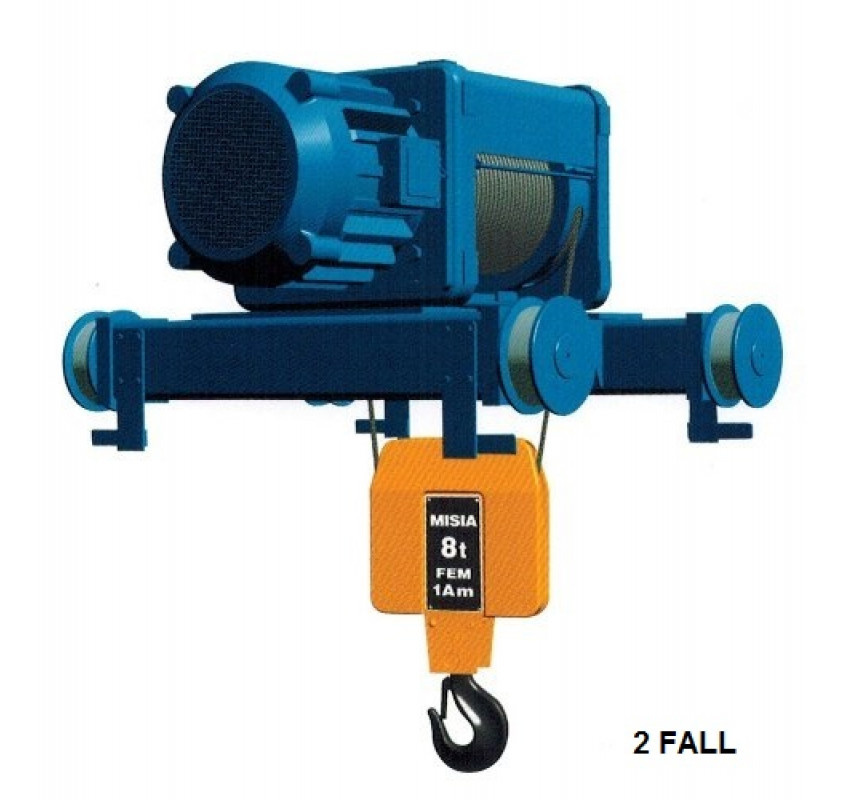 Wire Rope Crab Hoist Misia XM Lifting Gear direct Hoisting Equipment