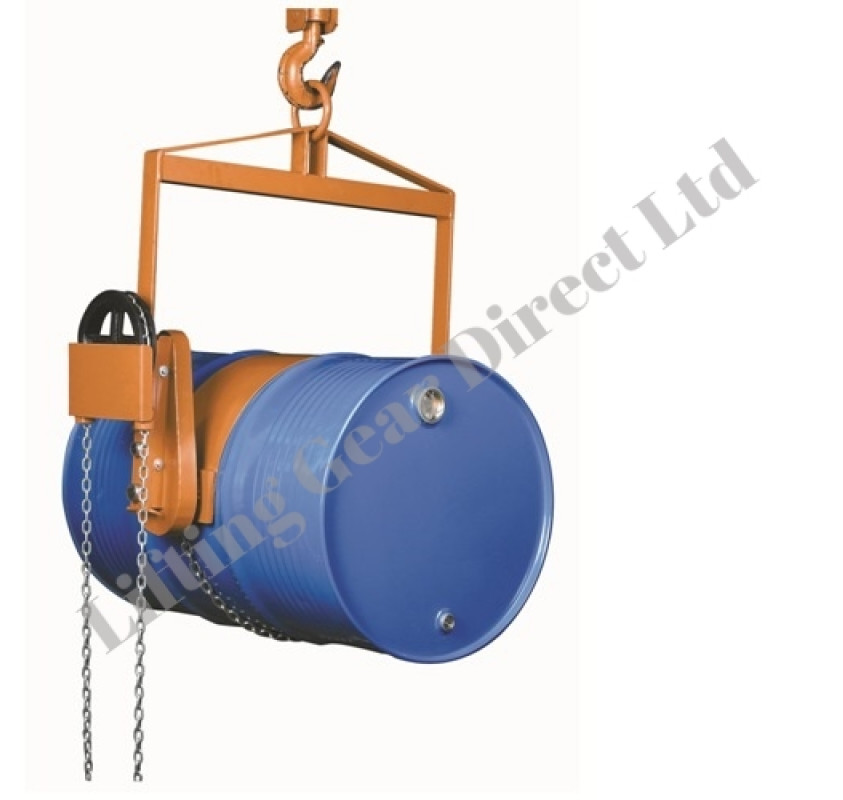 Crane Slung Geared Drum Lifter Drum Lifting Solutions Lifting Gear Direct