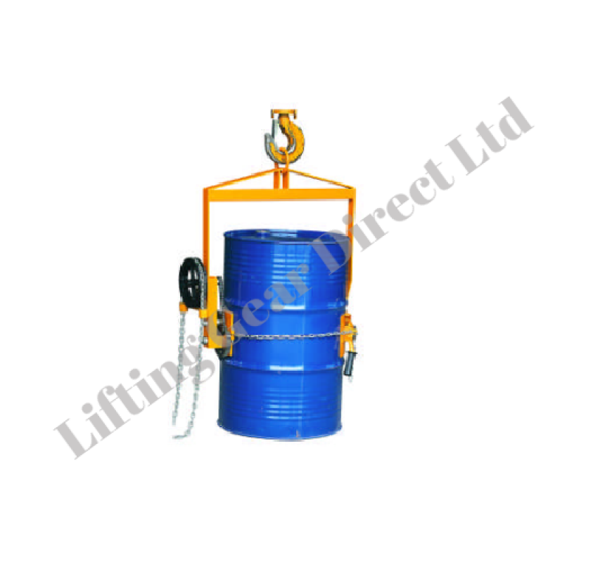 Crane Slung Geared Drum Lifter Drum Lifting Solutions Lifting Gear Direct