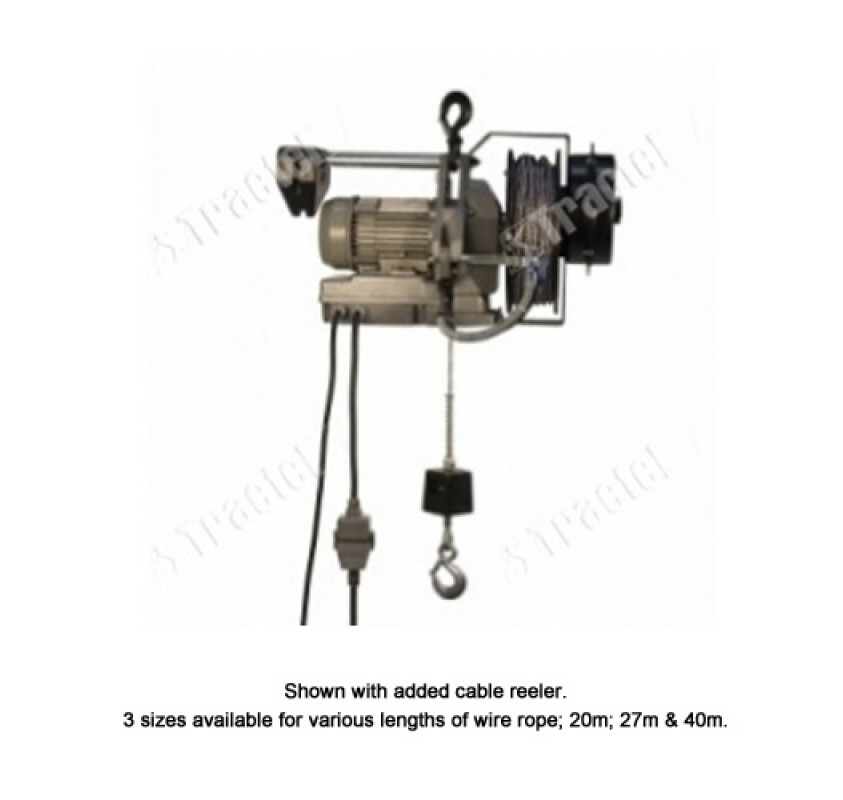 Minifor Hoist TR30 Wire Rope Hoists Lifting Gear Direct UK