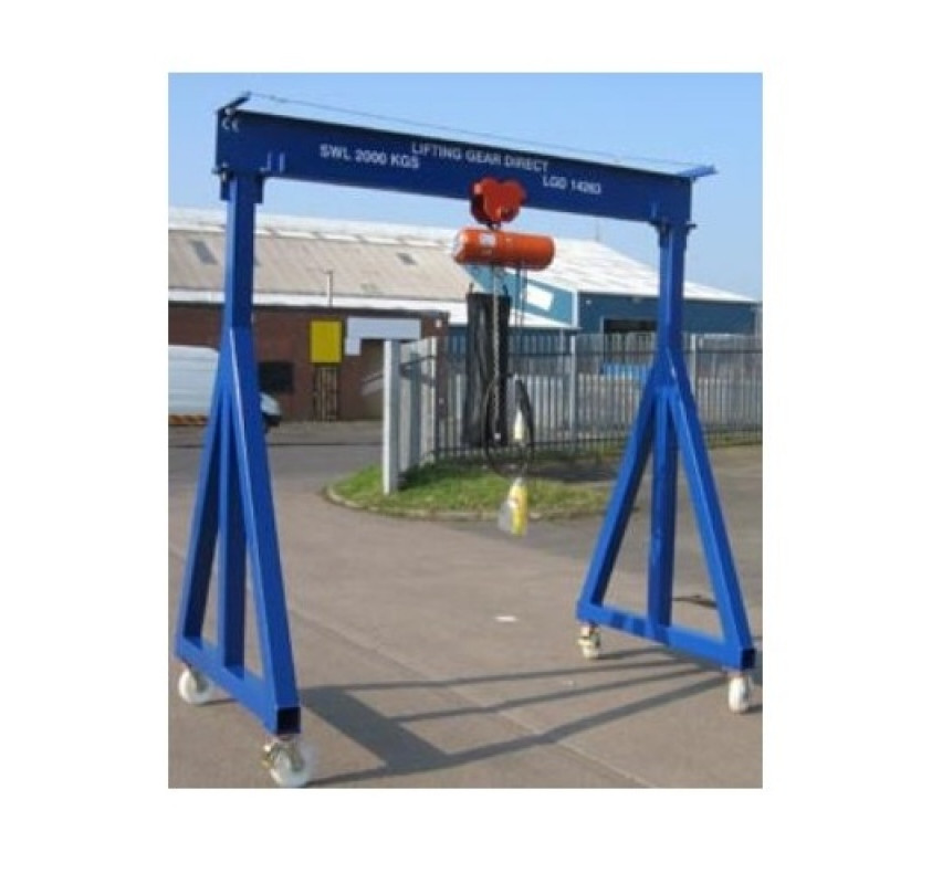 2000kg Lifting Gantries 2 tonne Lifting Gantry Lifting Gear Direct