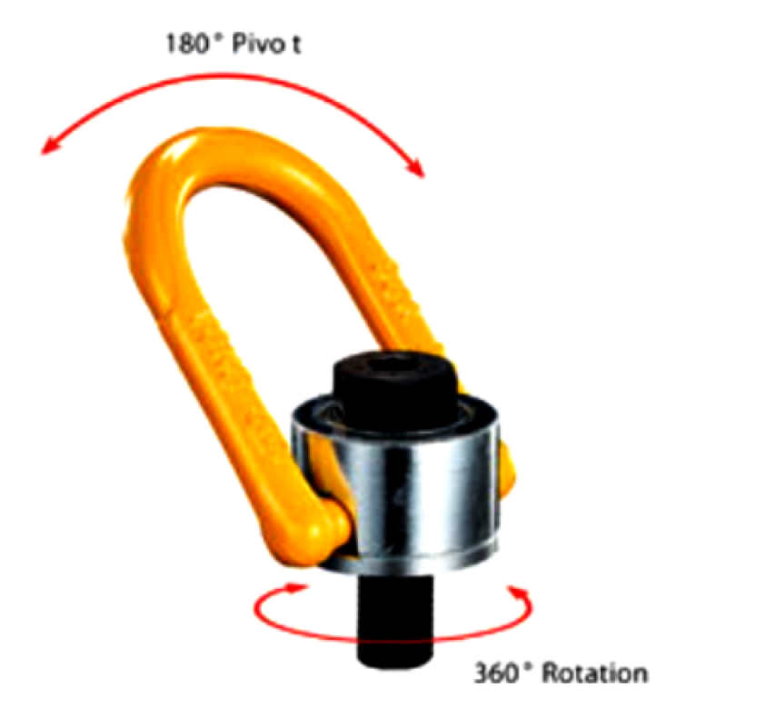 Yoke Grade 8 Metric Thread Swivel Anchor Point Lifting Gear Direct