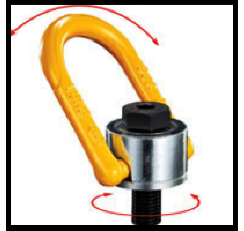 Yoke Grade 8 Metric Thread Swivel Anchor Point Lifting Gear Direct