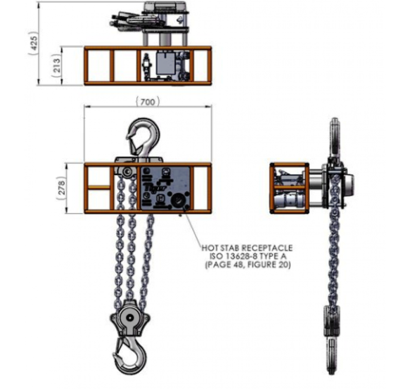 Tiger ROV Chain Block Buy Chain Hoists Online Lifting Gear Direct