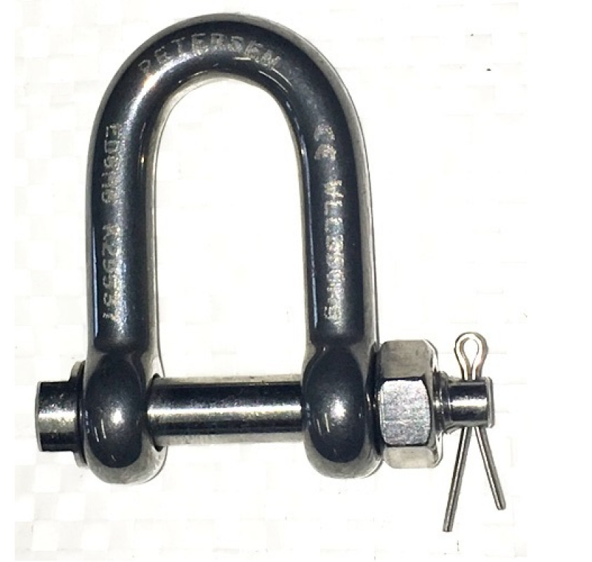 Stainless Steel Lifting Shackles Dee with Safety Bolt Buy Shackles