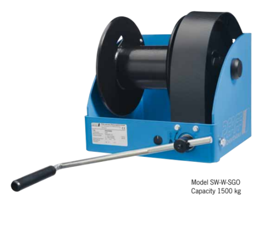 Heavy Duty Wall Mounted Winch Wire Rope Winches Lifting Gear Direct