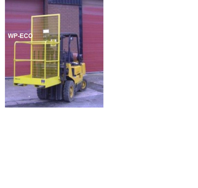 2 Person Forklift Safety Cage Contact WP Series LGD UK