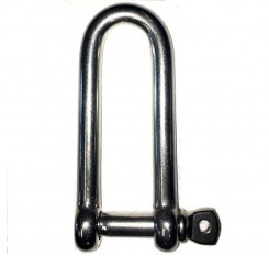 Stainless Steel Long D Shackle