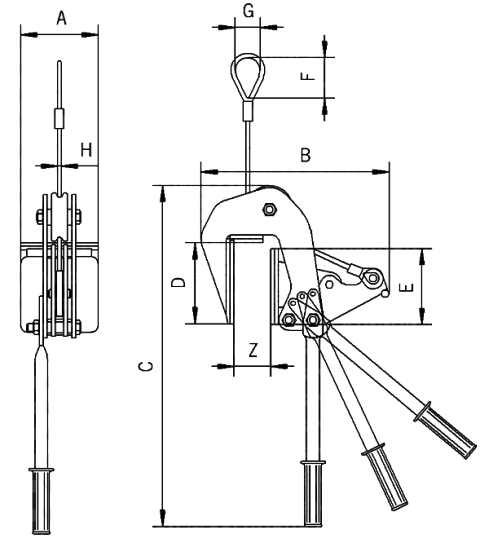 Camlok TPZ Board Clamp