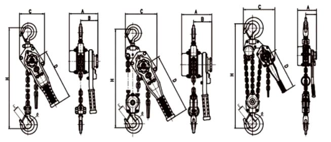 LGD lever Hoist