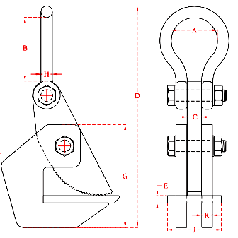 Riley HPC Superclamp Horizontal Plate Clamp