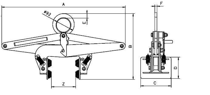 Camlok TBG/TST Block Grabs