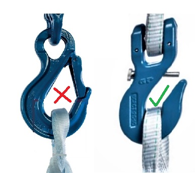 tycan chain hook location