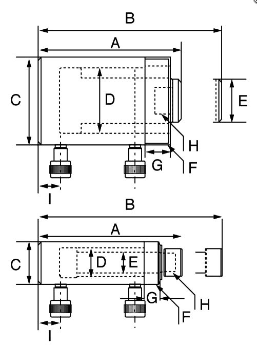 tecpos double acting cylinder dimensions