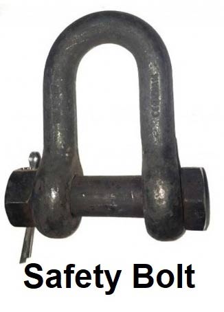 safety bolt shackle