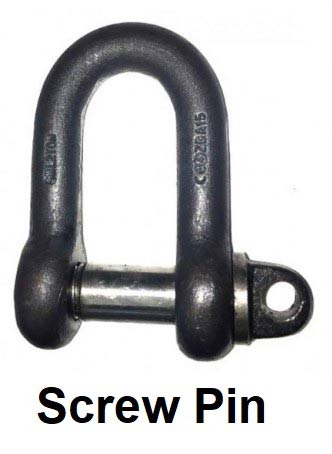 screw pin shackle