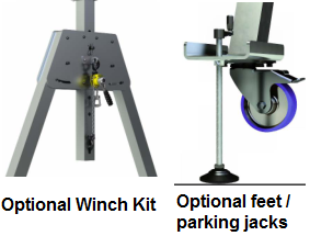 aluminium gantry options